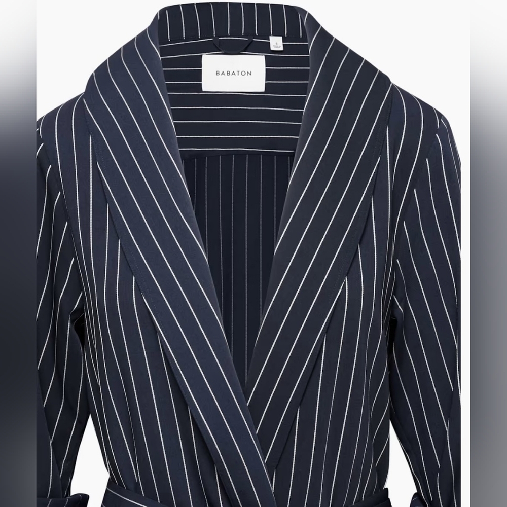 BABATON Aritzia Navy Striped Kahlo Jacket Size XXS - Picture 7 of 11